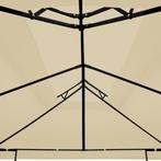 Paviljoen Partytent 4x3m Showmodel Beige Waterafstotend, Minder dan 4 meter, Nieuw, Service@deubaxxl.nl, DEUBA GmbH & Co. KG