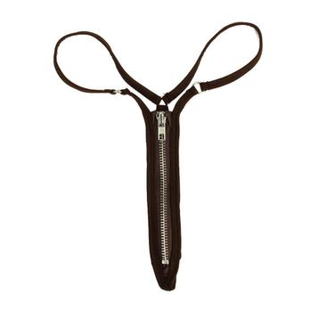 Dames g-string met rits bruine rode lingerie sexy vrouwen beschikbaar voor biedingen
