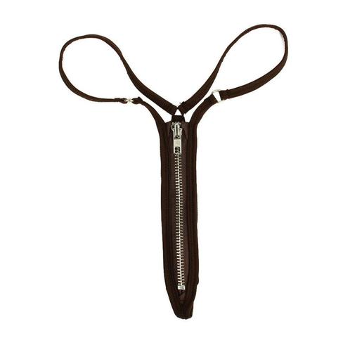 Dames g-string met rits bruine rode lingerie sexy vrouwen, Kleding | Dames, Ondergoed en Lingerie, String, Verzenden