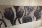 Olieverf Schilderij met Papavers, Ophalen, 50 tot 75 cm, Nieuw, 125 cm of meer