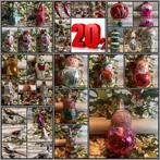 20% korting bij Puurnostalgie op oude kerstballen en figuren, Diversen, Kerst, Ophalen of Verzenden, Gebruikt