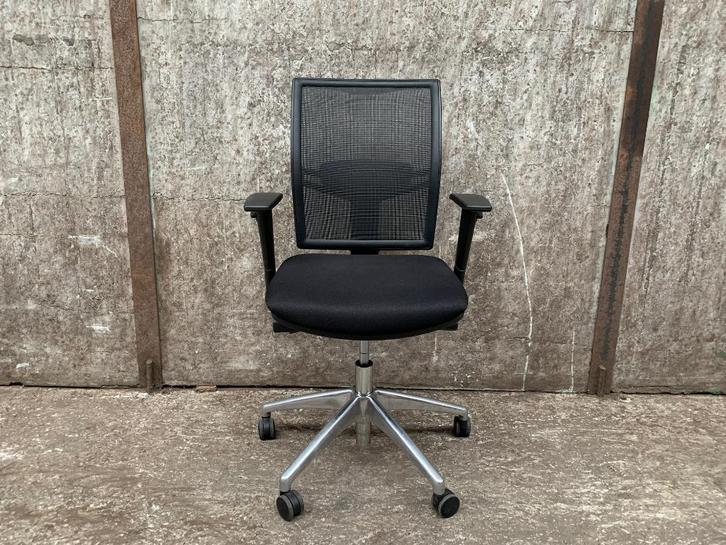 Gebruikte EN1335 bureaustoelen - 706CS, Huis en Inrichting, Bureaustoelen, Gebruikt, Zwart, Ergonomisch, Ophalen of Verzenden