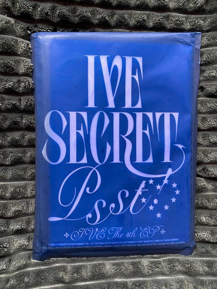 SEALED ive secret psst album regular version nieuw ongeopend, Verzamelen, Muziek, Artiesten en Beroemdheden, Nieuw, Cd of Plaat