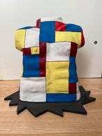 Mannelijk torso lichaam kunstwerk Mondriaan geinspireerd, Ophalen