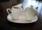 Royal Creamware Recamier Suikerpot en Melkkan Set, Ophalen, Overige typen, Zo goed als nieuw, Overige stijlen
