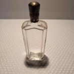 Vintage Parfumflesje met Zilveren Sluiting, Ophalen of Verzenden