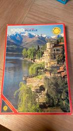 Puzzle 1000 stukjes Como meer Italië, Ophalen of Verzenden, 500 t/m 1500 stukjes, Zo goed als nieuw