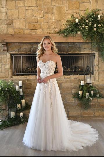 Stella york trouwjurk strapless 38/40 beschikbaar voor biedingen