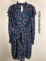 POM Amsterdam Jurk  {mt: 38} 8572-11,3, Maat 38/40 (M), POM Amsterdam, Blauw, POM Amsterdam