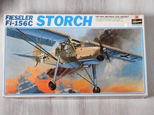 Fieseler Fi-156C Storch, Hobby en Vrije tijd, Modelbouw | Vliegtuigen en Helikopters, Zo goed als nieuw, Vliegtuig, 1:72 tot 1:144