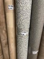 Kiezelsteen Grijs Vinyl Restpartij | 2,10x3,95mtr, Ophalen, Nieuw, Nvt, Grijs