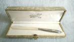 Antieke parelmoer briefopener met verzilverd handvat 19 cm, Antiek en Kunst, Ophalen of Verzenden