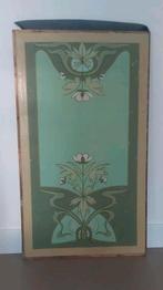 Jugendstil deurpaneel, vintage, 100 x 58 cm, Ophalen of Verzenden