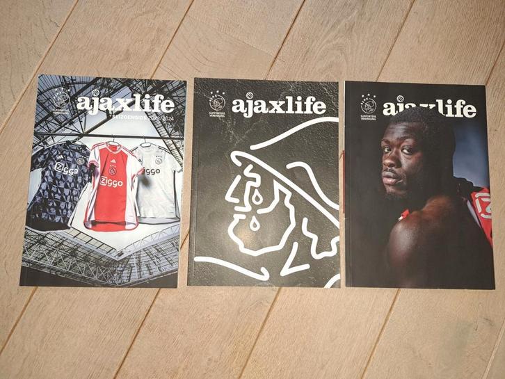 AJAX life supportersvereniging tijdschriften perf staat, Boeken, Sportboeken, Zo goed als nieuw, Balsport, Ophalen of Verzenden