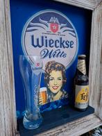 Bier wand decoratie voor bar mancave wieckse witte, Huis en Inrichting, Barren, Ophalen of Verzenden, Nieuw