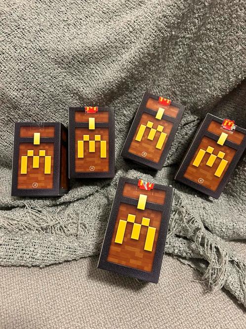 Minecraft x McDonald’s figuren 1,2,3,5,6, Hobby en Vrije tijd, Gezelschapsspellen | Overige, Nieuw, Ophalen of Verzenden