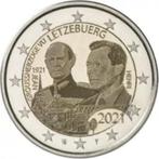 De Speciale 2 Euro LUXEMBURG 2021 "Groothertog Jean" unc., Postzegels en Munten, Munten | Europa | Euromunten, Verzenden, Luxemburg