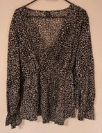 Leuke blouse met trompetmouwen - Nieuw!, Ophalen of Verzenden, Nieuw, Maat 46/48 (XL) of groter