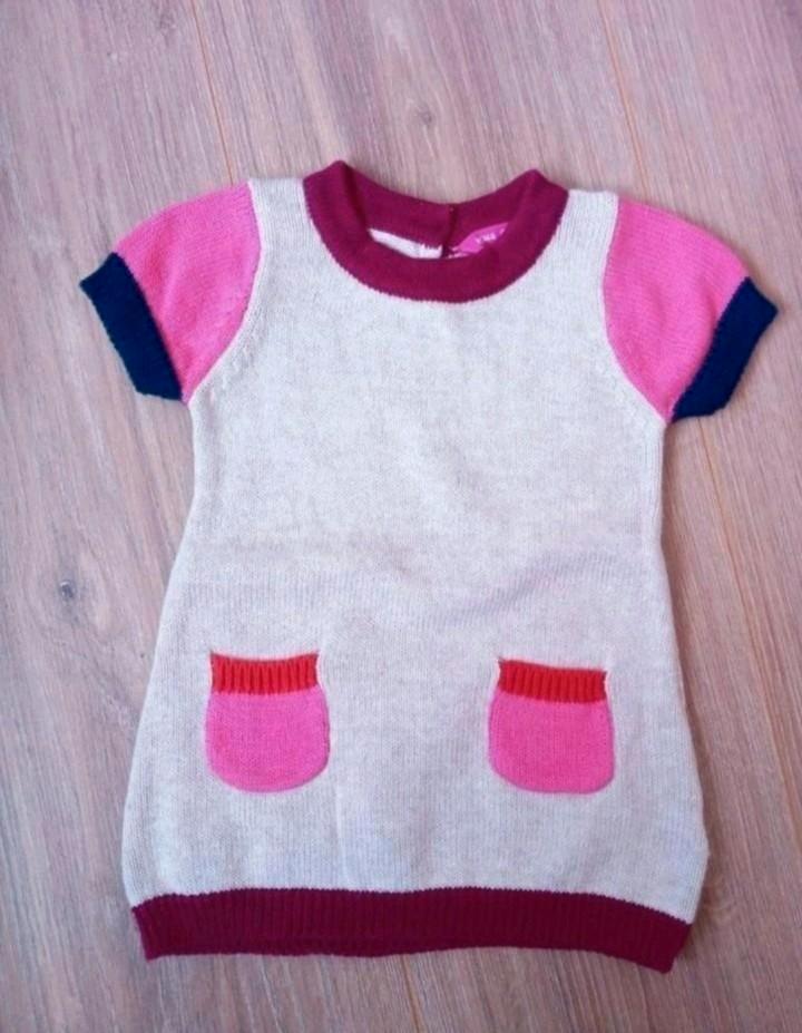 Nieuw! Fijngebreid jurkje van Hema! Maat 68 , Kinderen en Baby's, Babykleding | Maat 68, Nieuw, Meisje, Jurkje of Rokje, Ophalen of Verzenden