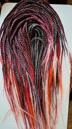 121 dubbel end vlechten synthetisch haar zwart rood roze, Ophalen of Verzenden, Nieuw