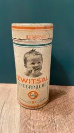 Uniek blik Zwitsal kinderpoeder jaren ‘30, Verzamelen, Ophalen of Verzenden, Gebruikt, Overige