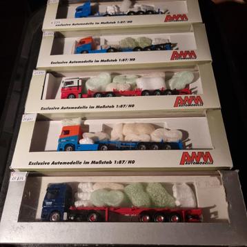 CONTAINER TRUCKS DIVERSEN 1:87 beschikbaar voor biedingen