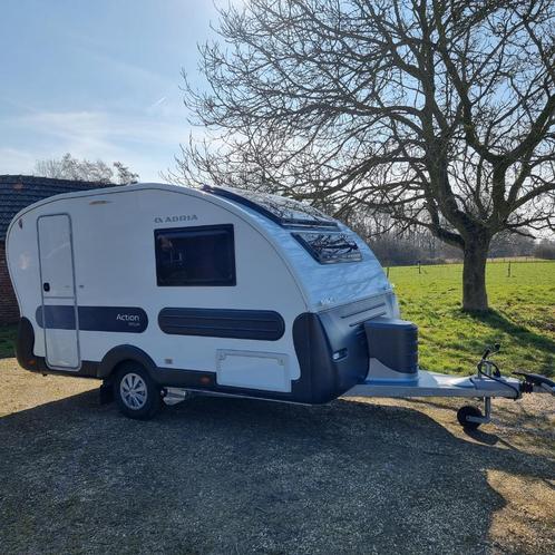 Adria Action 391LH + Enduro volautomatische mover + extras, Caravans en Kamperen, Caravans, Particulier, tot en met 3, 750 - 1000 kg