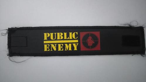 Public Enemy logo polsband pols band vintage muziek, Verzamelen, Muziek, Artiesten en Beroemdheden, Gebruikt, Verzenden