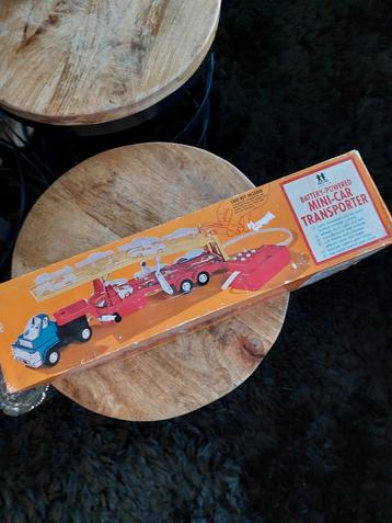 TOMY JAPAN MINI-CAR TRANSPORTER BATTERY-POWERED 5804 INZGST beschikbaar voor biedingen