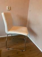 2 Witte Jysk Stoelen, Huis en Inrichting, Stoelen, Ophalen, Kunststof, Gebruikt, Twee