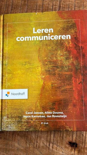 C. Jansen - Leren communiceren beschikbaar voor biedingen