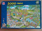 Puzzel Jan van Haasteren 3000 stukjes 'Het park', Ophalen of Verzenden, Meer dan 1500 stukjes, Zo goed als nieuw, Legpuzzel