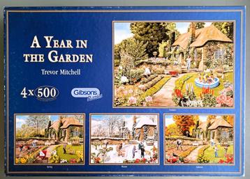 Gibsons puzzeldoos code G973 van Trevor Mitchell 4 x 500 st. beschikbaar voor biedingen