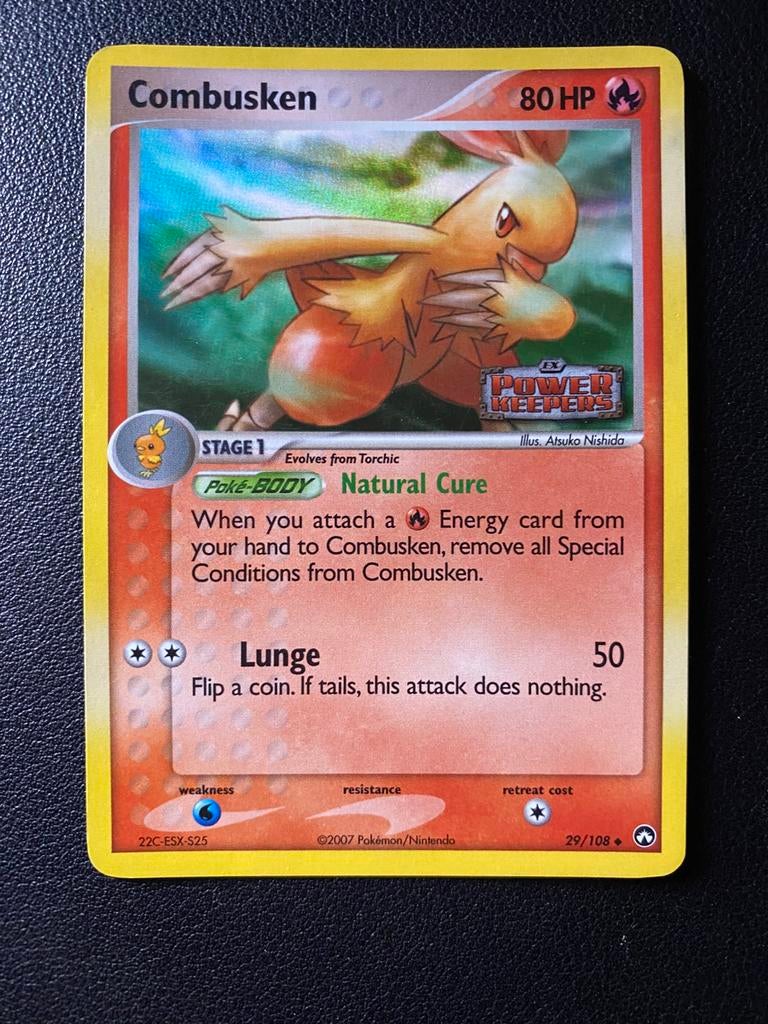 Combusken Reverse Holo - Ex Power Keepers - 29/108 - Pokemon, Ophalen of Verzenden, Zo goed als nieuw