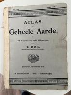 ‘Atlas der geheele Aarde’  1915, Boeken, Atlassen en Landkaarten, Nederland, Gelezen, Ophalen of Verzenden, Bosatlas