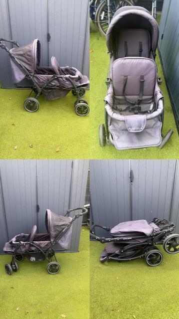 DERYAN Duo Kinderwagen beschikbaar voor biedingen