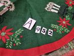 kerst tafelkleed kerst rond jutte [a952], Ophalen of Verzenden