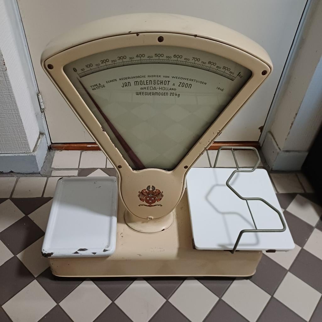 Jan Molenschot & Zoon Weegschaal - Vintage, Ophalen