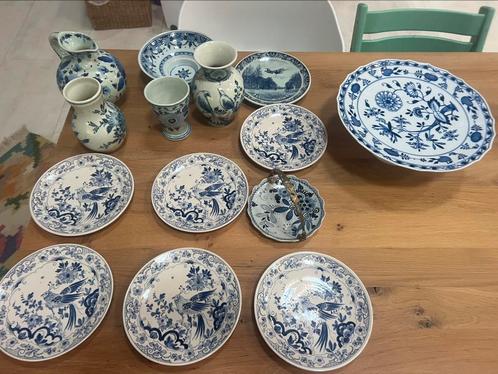 Delfts Blauw, Antiek en Kunst, Antiek | Servies compleet, Ophalen