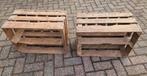 4 Fruitkisten, waarvan 2 voor schoenen, Ophalen, Minder dan 50 cm, Gebruikt, Grenenhout