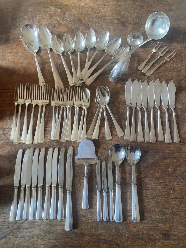 Gero 90 Haags Lofje bestek (uitbreiding), Antiek en Kunst, Ophalen of Verzenden