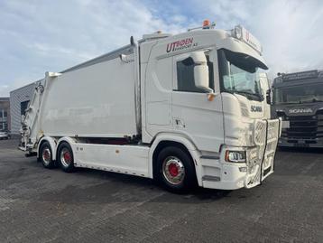 Scania R650 6x2*4 ,ret,naafred, 180 dkm ! ntm opbouw HT2863 beschikbaar voor biedingen