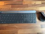 Logitech Craft Toetsenbord & MX Vertical Muis, Gebruikt, Logitech, Ophalen of Verzenden, Draadloos