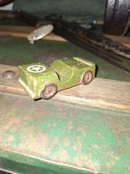 Origineel Wo2 zelfgemaakt speelgoed autootje willy jeep, Verzamelen, Ophalen of Verzenden, Landmacht, Amerika, Overige typen