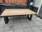 Mooie industriele salontafel, Ophalen, 100 tot 150 cm, 50 tot 100 cm, Zo goed als nieuw