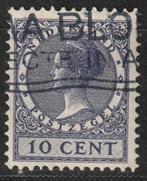 Nederland 1926 183A Wilhelmina 10c, Gest, Postzegels en Munten, Postzegels | Nederland, Ophalen of Verzenden, T/m 1940, Gestempeld