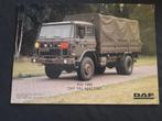 grote promotiekaart DAF YAL 4442 DNT - A4 formaat, Ophalen of Verzenden, Zo goed als nieuw, Overige merken, DAF Militair