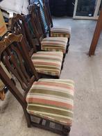 eetkamer stoelen en tafel GRATIS, Ophalen, Gebruikt, 4 tot 6 stoelen
