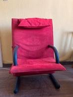Arflex 3 stoelen 1 rood en 2 blauw, Huis en Inrichting, Gebruikt, Leer, Ophalen