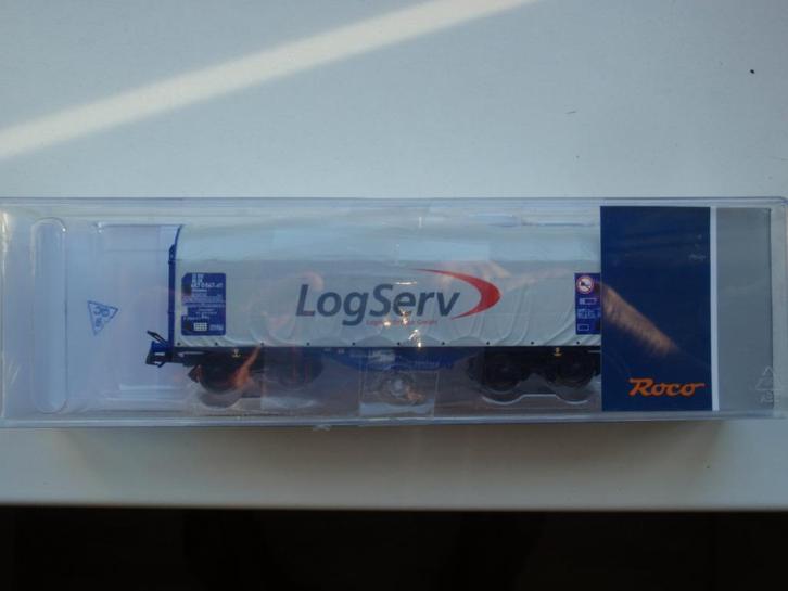 ROCO DB Shimmns met opdruk LogServ, Hobby en Vrije tijd, Modeltreinen | H0, Nieuw, Wagon, Gelijkstroom, Roco, Ophalen of Verzenden